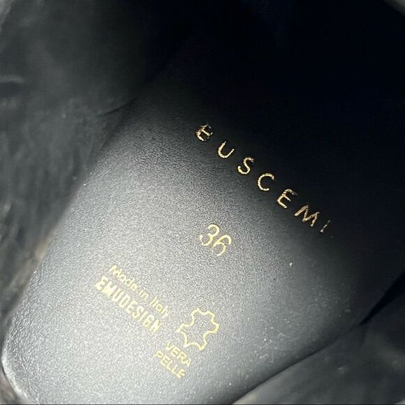 Authentic Buscemi 100mm Black High Top Sneaker Size 36  - Picture 14 of 16